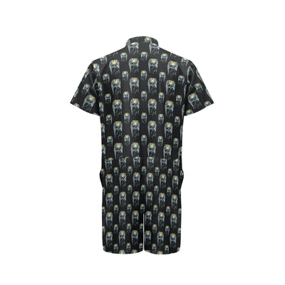 Angel with Wings Cute Design Print Men's Romper