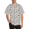 Sun Moon Print Design LKS302 Men's Hawaiian Shirt