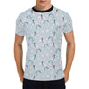 Sakura Bird Print Design LKS304 Men's All Over Print T-shirt