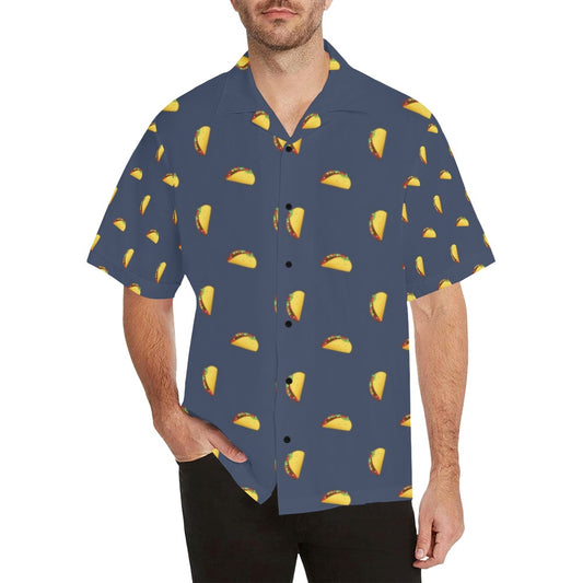 Taco Print Design LKS305 Men's Hawaiian Shirt