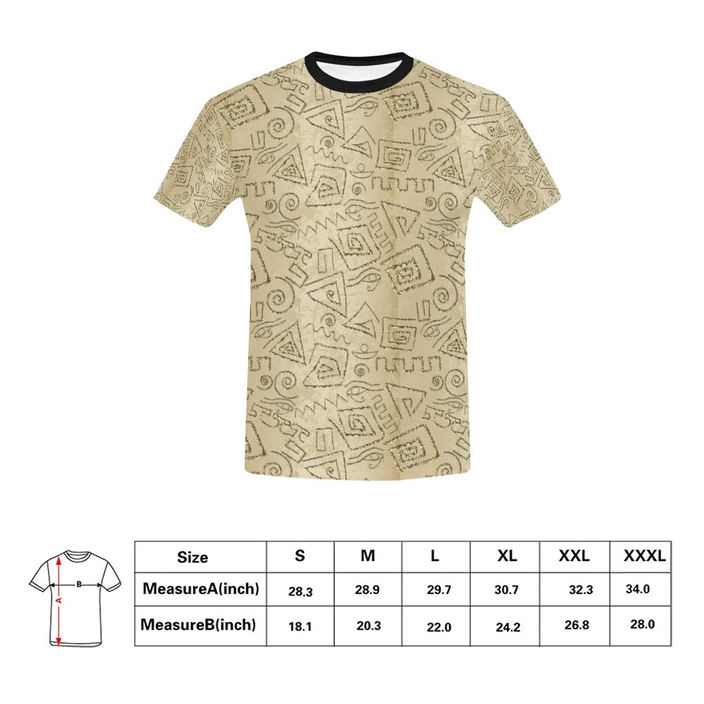 Ancient Greek Print Design LKS3013 Men's All Over Print T-shirt