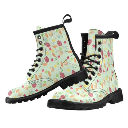 Easter Eggs Pattern Print Design RB07 Women's Boots
