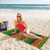 Serape Print Design LKS306 Beach Towel 32" x 71"