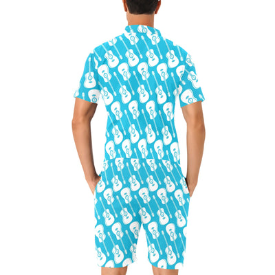 Acoustic Guitar Print Design LKS404 Men's Romper