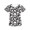 Skull Print Design LKS301 Women's  T-shirt