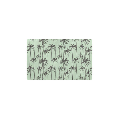 Palm Tree Pattern Print Design A04 Kitchen Mat