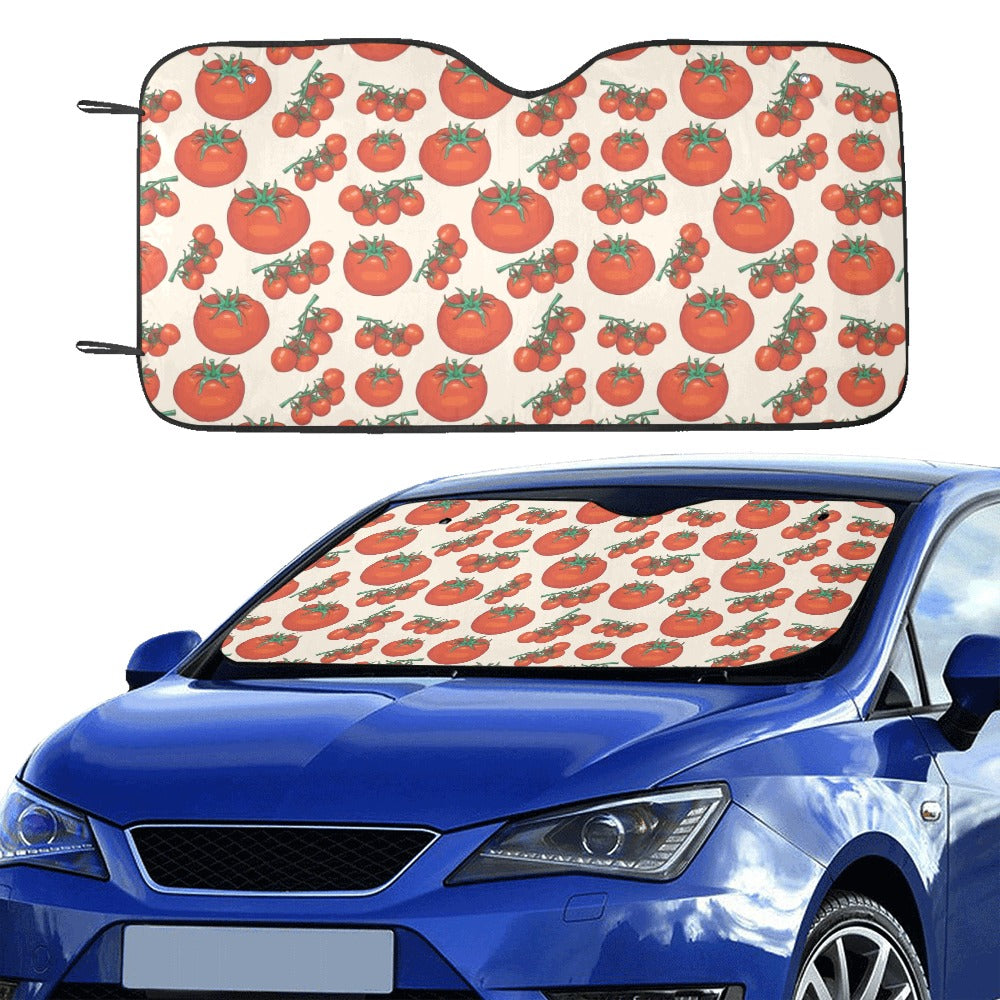 Tomato Print Design LKS302 Car front Windshield Sun Shade