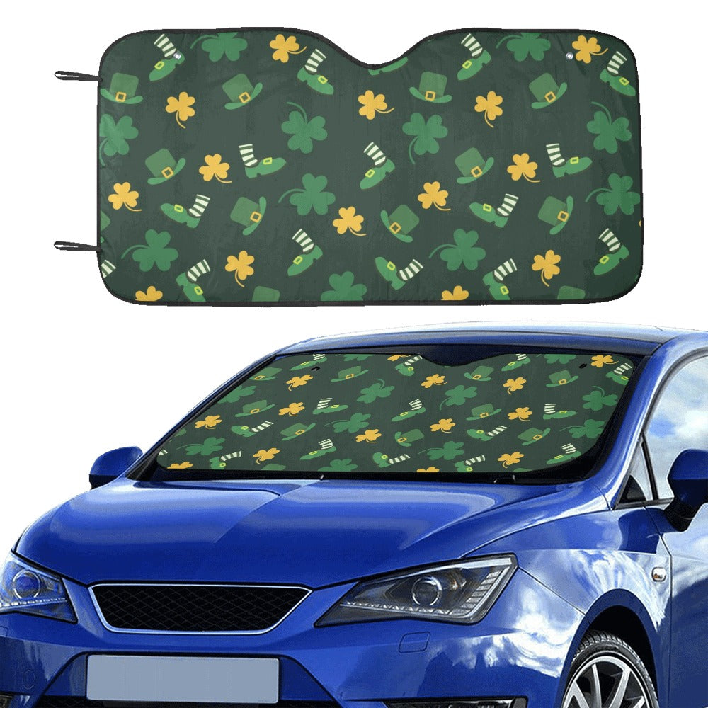 St Patricks Day Print Design LKS306 Car front Windshield Sun Shade