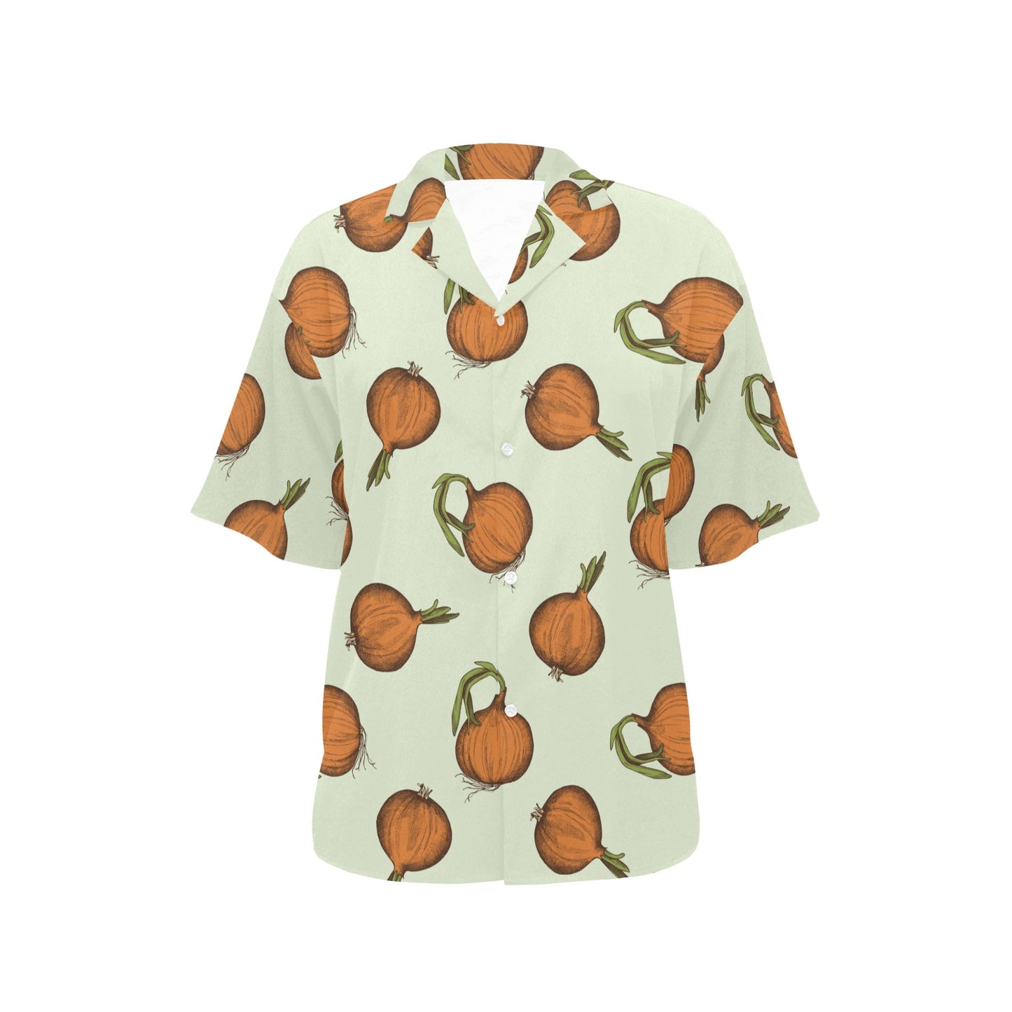 Onion Pattern Print Design A05 Women's Hawaiian Shirt