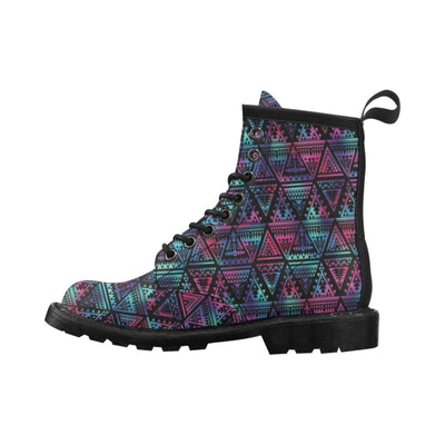 Tribal aztec Dark Multicolor Women's Boots