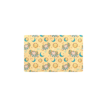 Aries Zodiac Pattern Print Design 03 Kitchen Mat