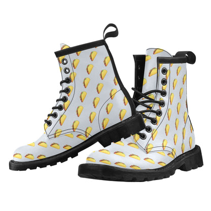 Taco Print Design LKS304 Women's Boots