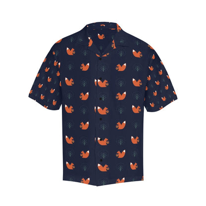 Squirrel Print Design LKS303 Men's Hawaiian Shirt