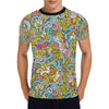 Hippie Print Design LKS301 Men's All Over Print T-shirt