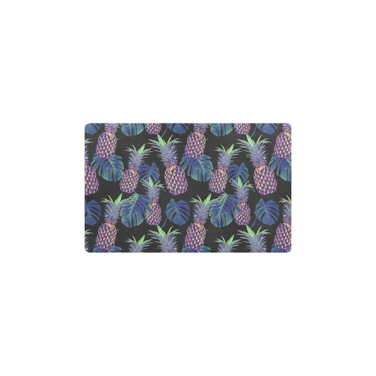 Pineapple Pattern Print Design PP04 Kitchen Mat