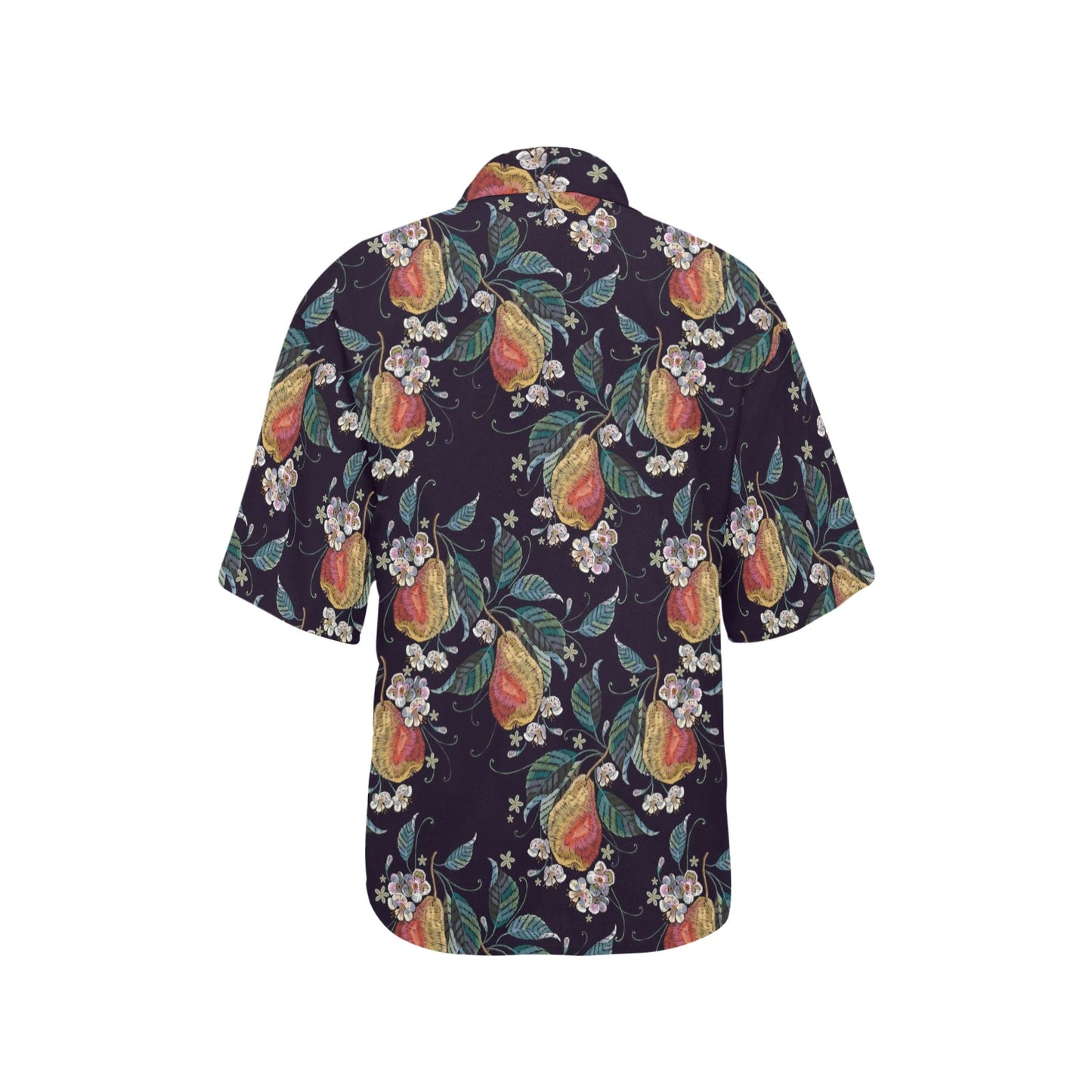 Pear Pattern Print Design PE02 Women's Hawaiian Shirt