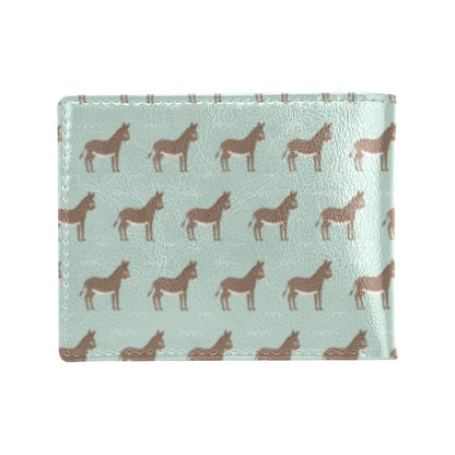 Donkey Print Design LKS402 Men's ID Card Wallet