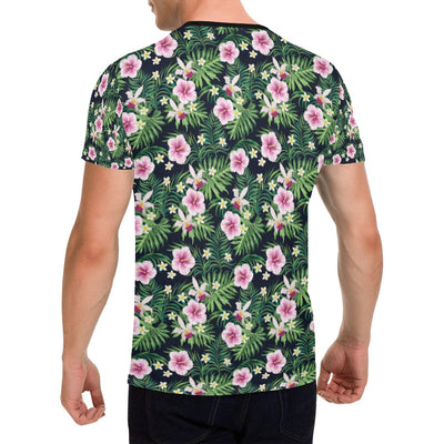 Hibiscus Tropical Print Design LKS309 Men's All Over Print T-shirt