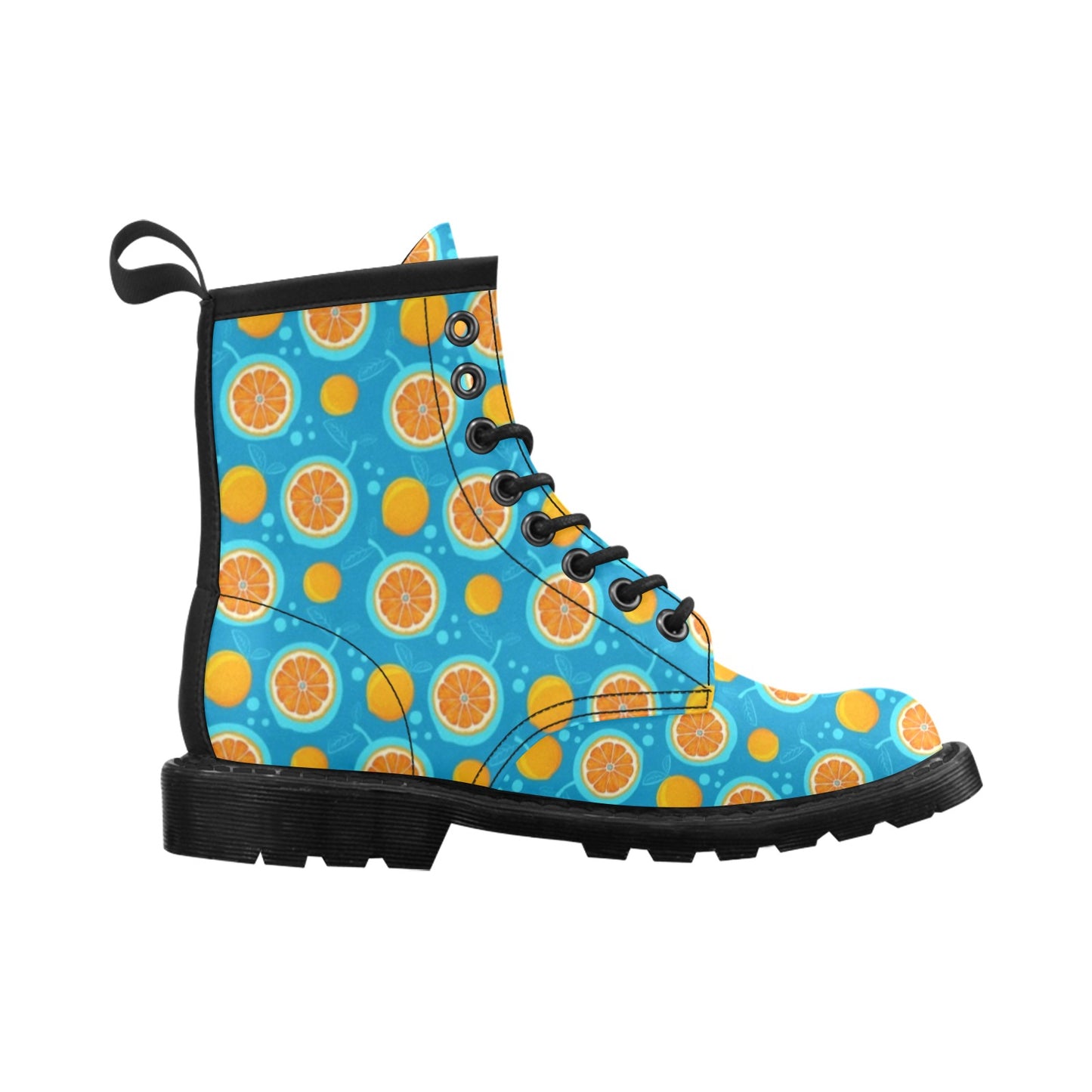 Grapefruit Pattern Print Design GF03 Women's Boots