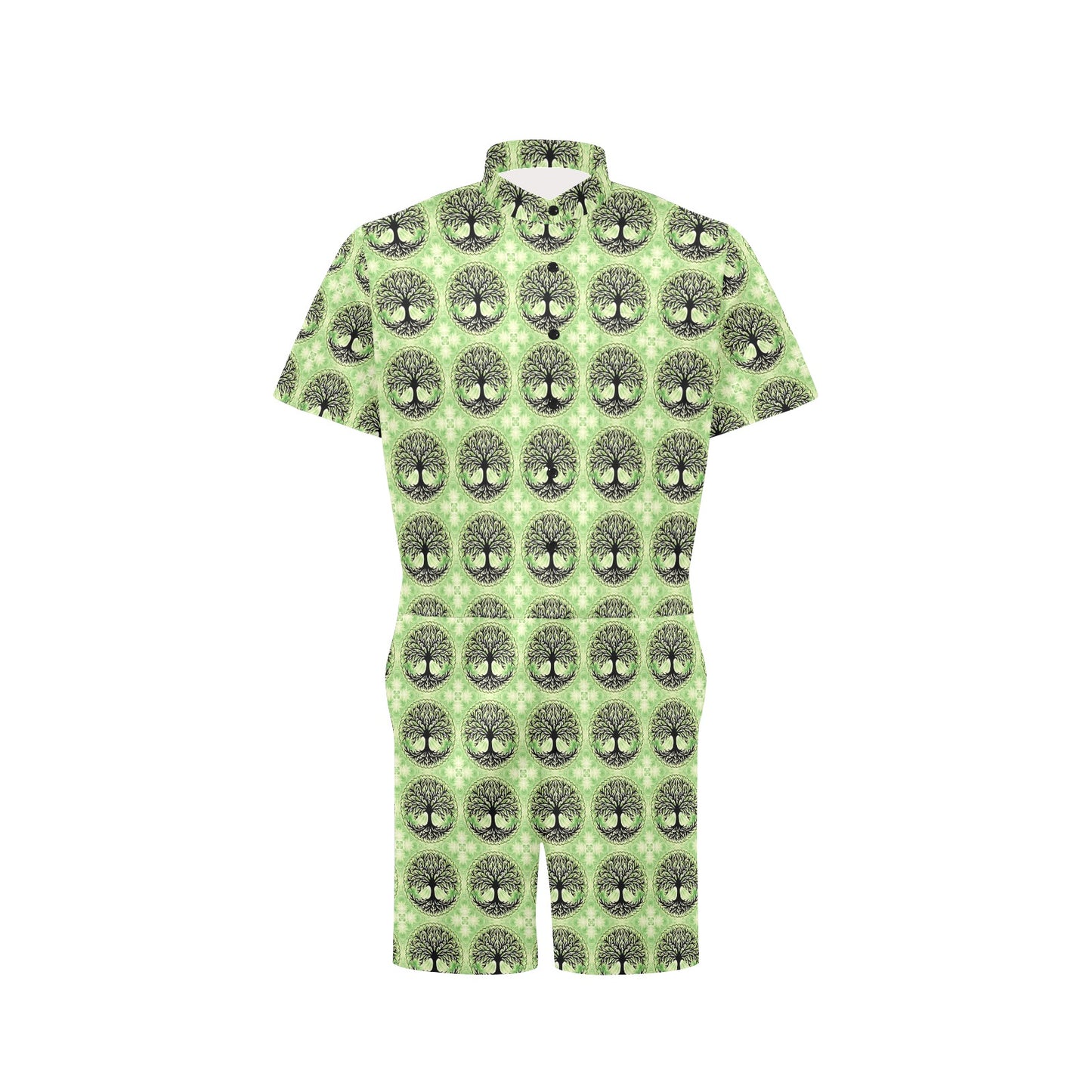 Celtic Pattern Print Design 010 Men's Romper