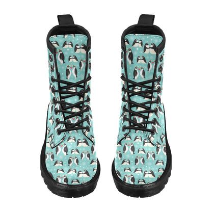Penguin Love Print Women's Boots