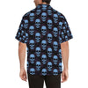 Skull Print Design LKS3012 Men's Hawaiian Shirt