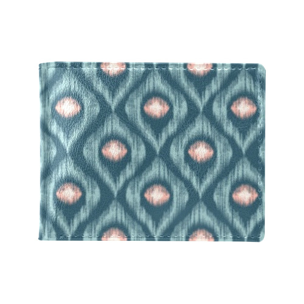 Ikat Print Design LKS402 Men's ID Card Wallet