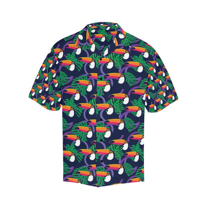 Toucan Print Design LKS302 Men's Hawaiian Shirt