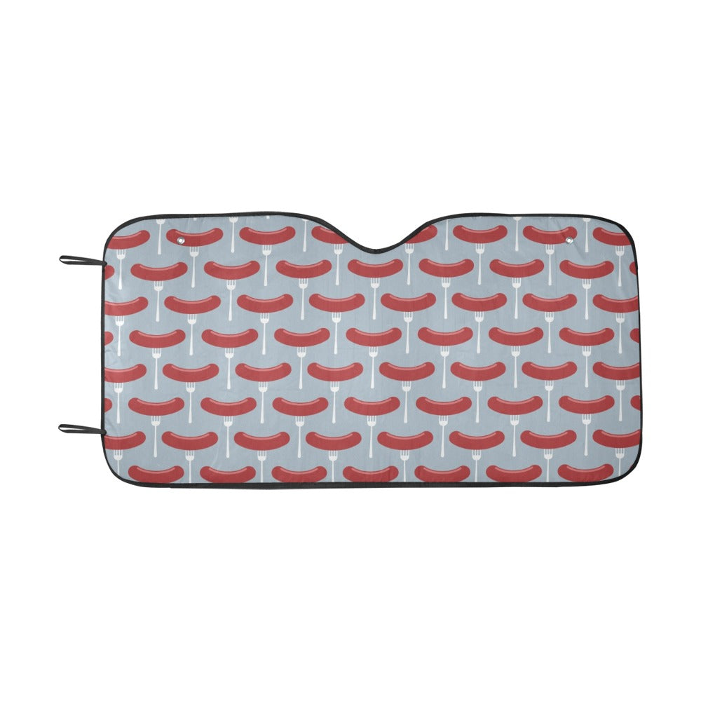 Sausage Print Design LKS301 Car front Windshield Sun Shade