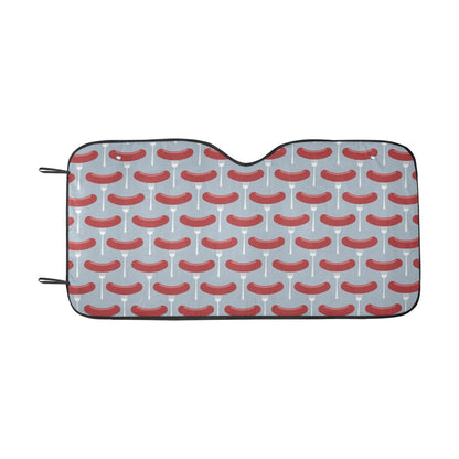 Sausage Print Design LKS301 Car front Windshield Sun Shade