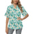 Bird Of Paradise Pattern Print Design 05 Women's Hawaiian Shirt