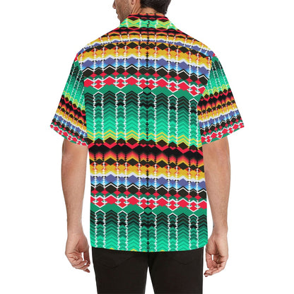 Serape Print Design LKS307 Men's Hawaiian Shirt