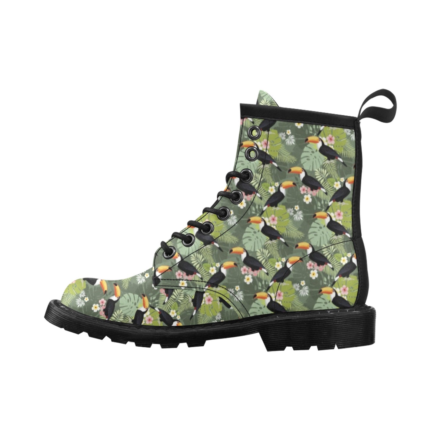 Toucan Print Design LKS304 Women's Boots