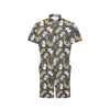 Angel Pattern Print Design 04 Men's Romper