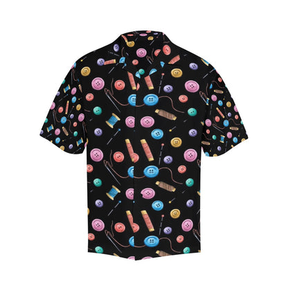 Sewing Print Design LKS309 Men's Hawaiian Shirt