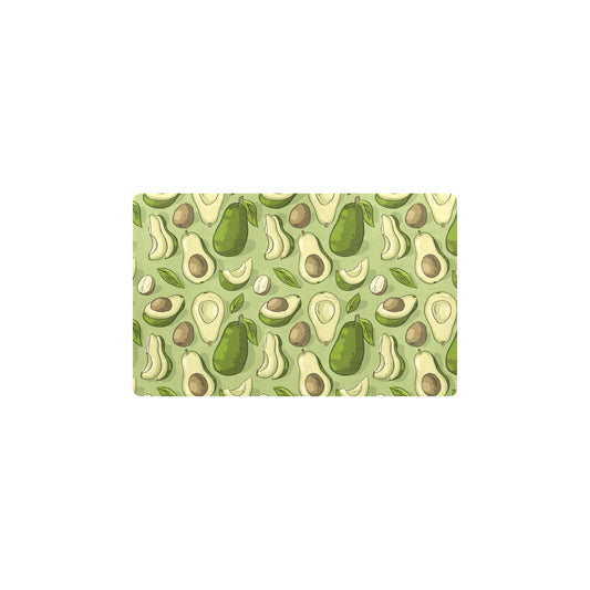 Avocado Pattern Print Design AC03 Kitchen Mat