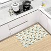 Dachshund Pattern Print Design 01 Kitchen Mat