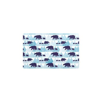Bear Pattern Print Design BE01 Kitchen Mat