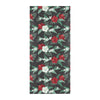 Tropical Flower Print Design LKS303 Beach Towel 32" x 71"