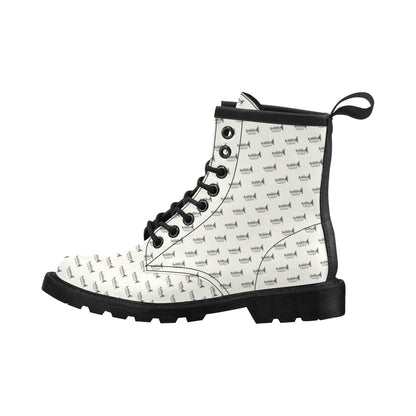 Trumpet Pattern Themed Print Women's Boots