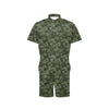 Army Camouflage Pattern Print Design 02 Men's Romper