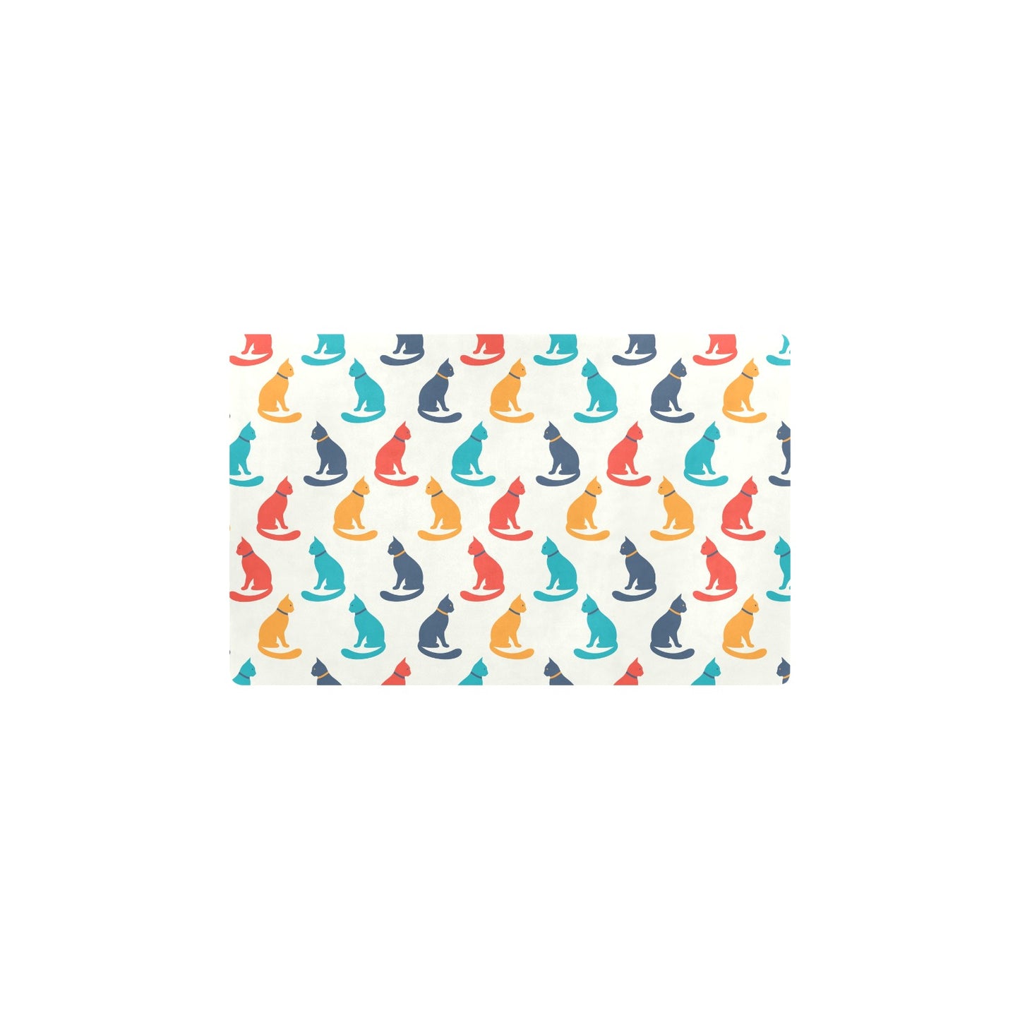 Cat Pattern Print Design 03 Kitchen Mat