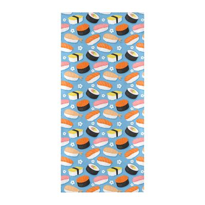 Sushi Print Design LKS304 Beach Towel 32" x 71"