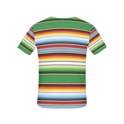 Serape Print Design LKS302 Women's  T-shirt