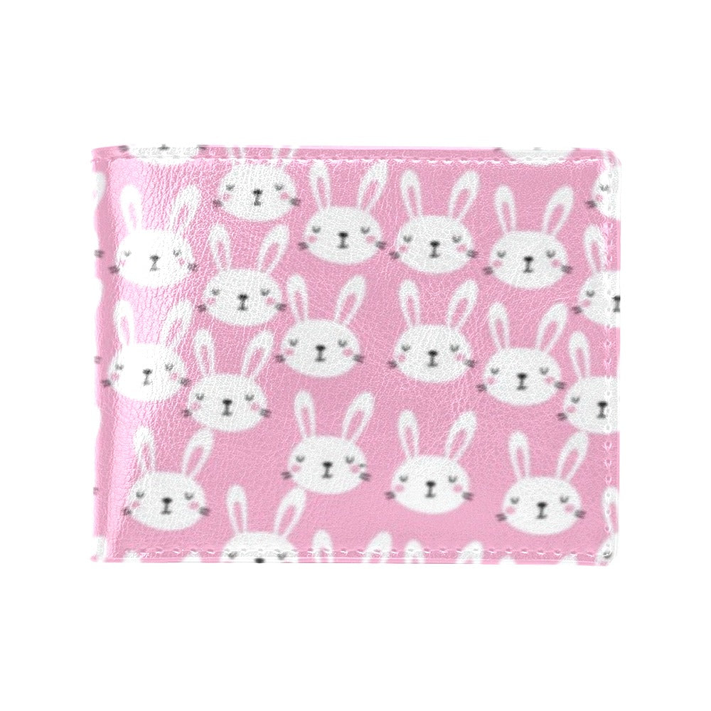 Rabbit Print Design LKS401 Men's ID Card Wallet