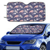 Sea Turtle With Jelly Fish Print Design LKS301 Car front Windshield Sun Shade