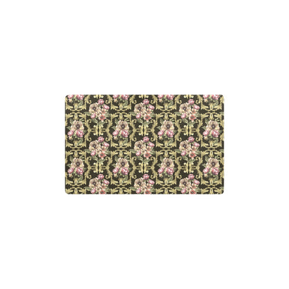 Baroque Pattern Print Design 02 Kitchen Mat