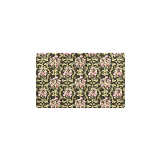 Baroque Pattern Print Design 02 Kitchen Mat
