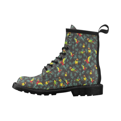 Parrot Themed Print Women's Boots
