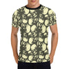 Skull Print Design LKS302 Men's All Over Print T-shirt